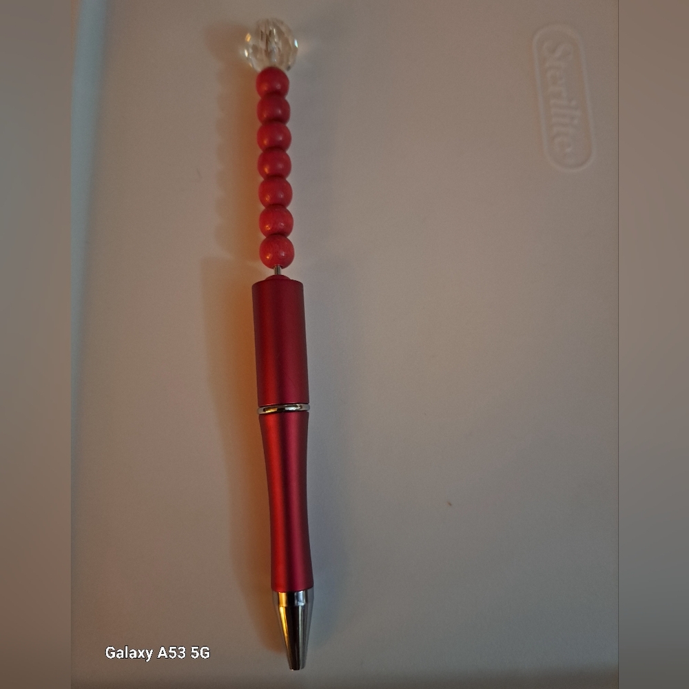 Cranberry Pen, bundle deal available,like  a tree garland with sparkling topper